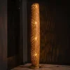 Lampes En Bois-hofstein Stehleuchte Lampadaire Brun, Écru, 4 lumières