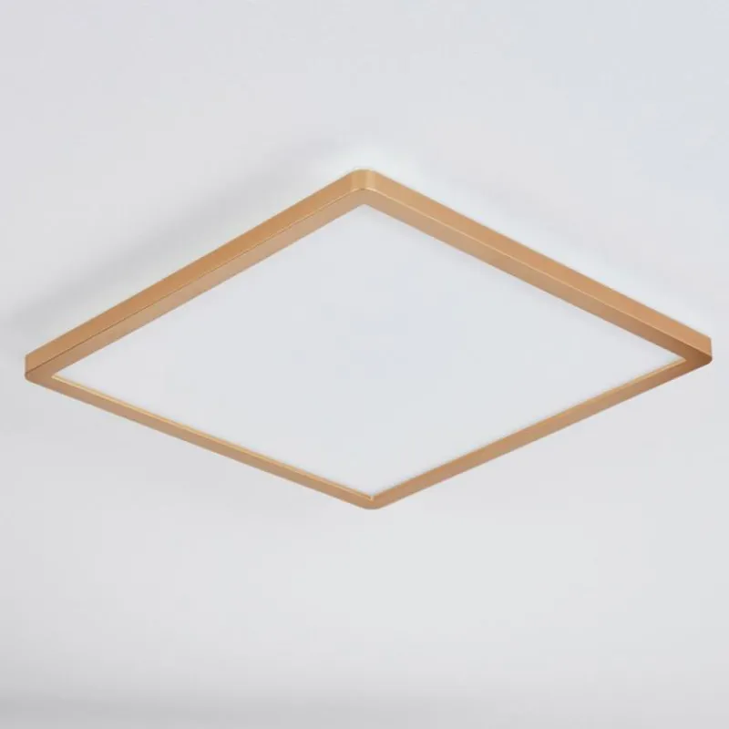 Lampes Dorées-hofstein Storselet Luminaire de salle de bain, Plafonnier, Panel LED Or, 1 lumière