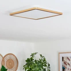 Lampes Dorées-hofstein Storselet Luminaire de salle de bain, Plafonnier, Panel LED Or, 1 lumière