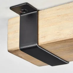 Lampes Industrielles-hofstein Storuma Plafonnier, Spot de plafond Écru, Noir, 1 lumière