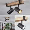 Luminaires Scandinaves-hofstein Storuma Plafonnier, Spot de plafond Écru, Noir, 2 lumières