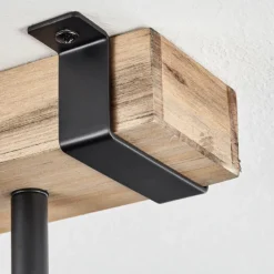 Lampes Industrielles-hofstein Storuma Plafonnier, Spot de plafond Écru, Noir, 6 lumières