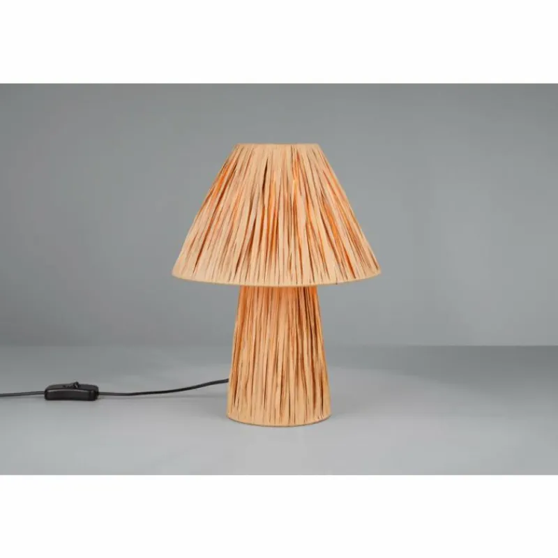 Lampes En Bois-Luminaires Reality Style champignon Anea Lampe à poser Bois clair, 2 lumières