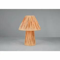 Lampes En Bois-Luminaires Reality Style champignon Anea Lampe à poser Bois clair, 2 lumières
