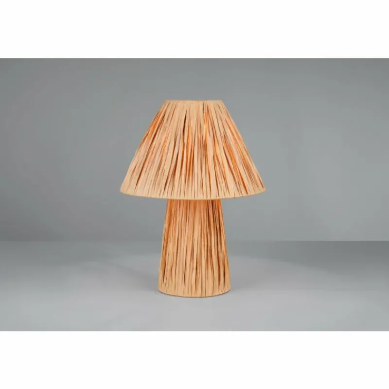 Lampes En Bois-Luminaires Reality Style champignon Anea Lampe à poser Bois clair, 2 lumières