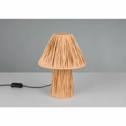 Lampes En Bois-Luminaires Reality Style champignon Anea Lampe à poser Bois clair, 2 lumières