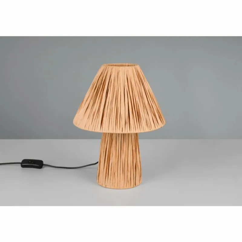 Lampes En Bois-Luminaires Reality Style champignon Anea Lampe à poser Bois clair, 2 lumières