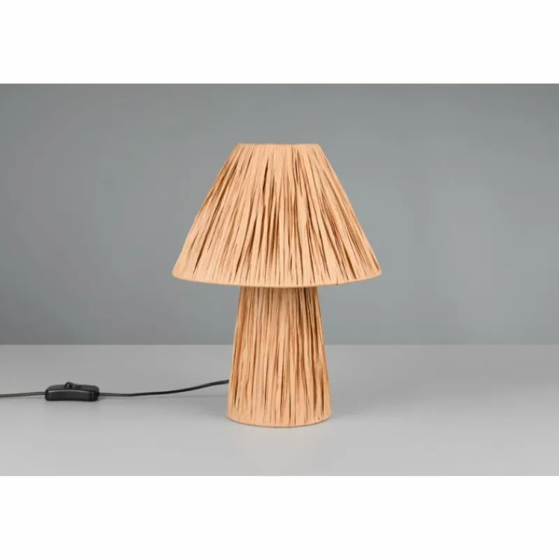 Lampes En Bois-Luminaires Reality Style champignon Anea Lampe à poser Bois clair, 2 lumières