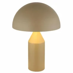 Luminaires Globo Lighting Style champignon Atoma Lampe à poser Sable, 2 lumières* Lampes À Poser