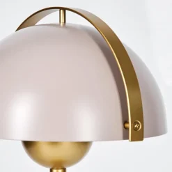 Lampes Dorées-hofstein Style champignon Guttsta Lampe à poser Or, 1 lumière