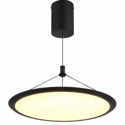 Luminaires Globo Lighting Suna Suspension LED Noir, 1 lumière* Éclairage Led