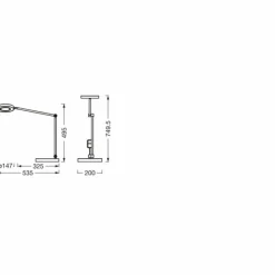 Luminaires Ledvance Sun@Home Lampe à poser LED Noir, 1 lumière