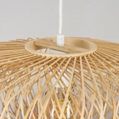 Luminaires Scandinaves-hofstein Suspension Acapulco Blanc, 1 lumière