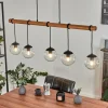 Luminaires Scandinaves-hofstein Suspension Afurada Écru, Noir, 5 lumières