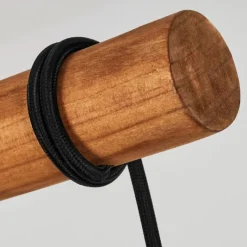 Luminaires Scandinaves-hofstein Suspension Afurada Écru, Noir, 5 lumières