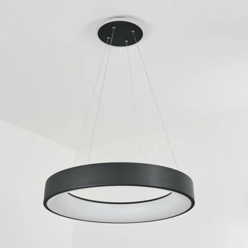 hofstein Suspension Areja LED Anthracite, Blanc, 1 lumière