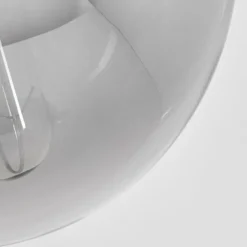 Suspension Verre Fumé-hofstein Suspension Arieux Noir, 1 lumière