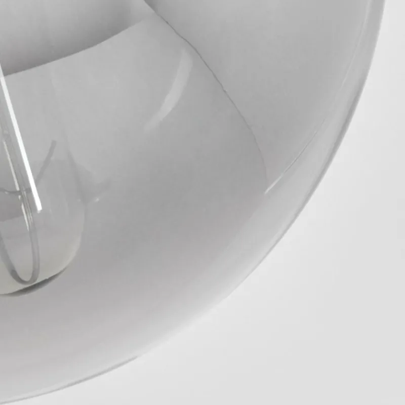 Suspension Verre Fumé-hofstein Suspension Arieux Noir, 1 lumière