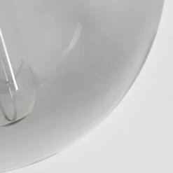 Suspension Verre Fumé-hofstein Suspension Arieux Noir, 3 lumières