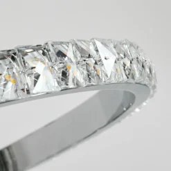 hofstein Suspension Avelar LED Chrome, Transparent, 1 lumière