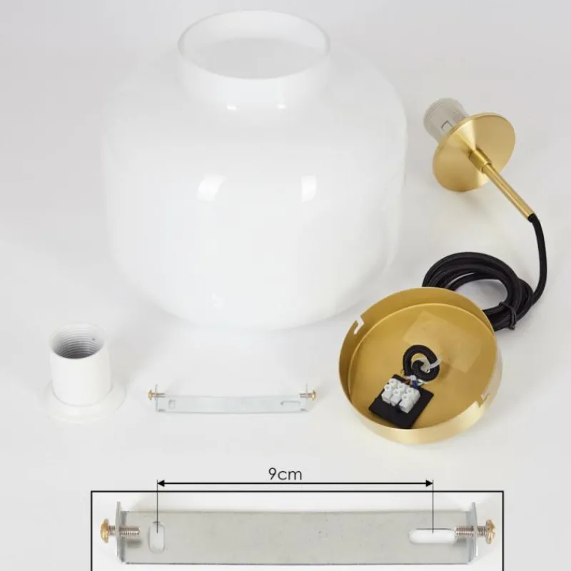 hofstein Suspension Banhos Laiton, 1 lumière