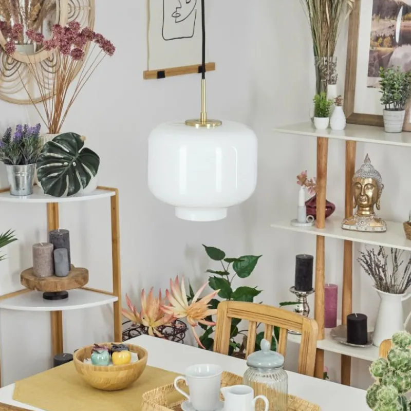 hofstein Suspension Banhos Laiton, 1 lumière