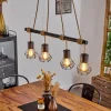 Style Boho-Chic-hofstein Suspension Bardhaman Écru, Noir, 4 lumières