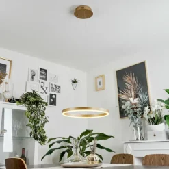 hofstein Suspension Barril LED Laiton, 1 lumière* Suspensions