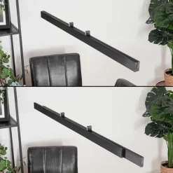 hofstein Suspension Battenheim LED Anthracite, 1 lumière