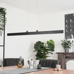 hofstein Suspension Battenheim LED Anthracite, 1 lumière