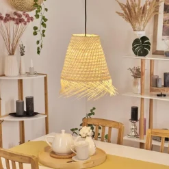 Luminaires Scandinaves-hofstein Suspension Bosgouet Écru, 1 lumière