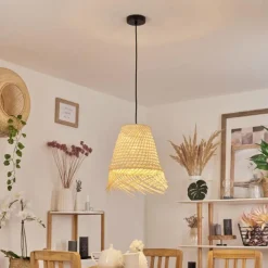 Luminaires Scandinaves-hofstein Suspension Bosgouet Écru, 1 lumière