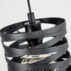 Lampes Industrielles-hofstein Suspension Bust Noir, 3 lumières