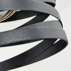 Lampes Industrielles-hofstein Suspension Bust Noir, 3 lumières