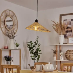 Luminaires Scandinaves-hofstein Suspension Callide Noir, 1 lumière