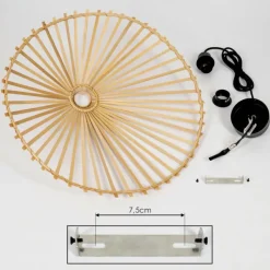 Luminaires Scandinaves-hofstein Suspension Callide Noir, 1 lumière