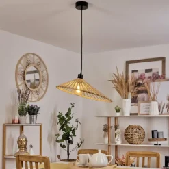 Luminaires Scandinaves-hofstein Suspension Callide Noir, 1 lumière