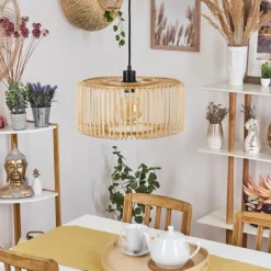 Luminaires Scandinaves-hofstein Suspension Callide Noir, 1 lumière