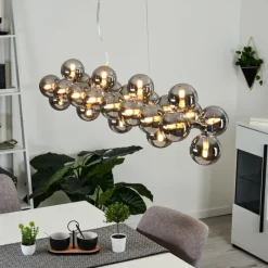 hofstein Suspension Cerrillos Chrome, 25 lumières