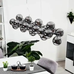 hofstein Suspension Cerrillos Chrome, 25 lumières