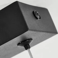 hofstein Suspension Chehalis LED Laiton, Noir, 9 lumières