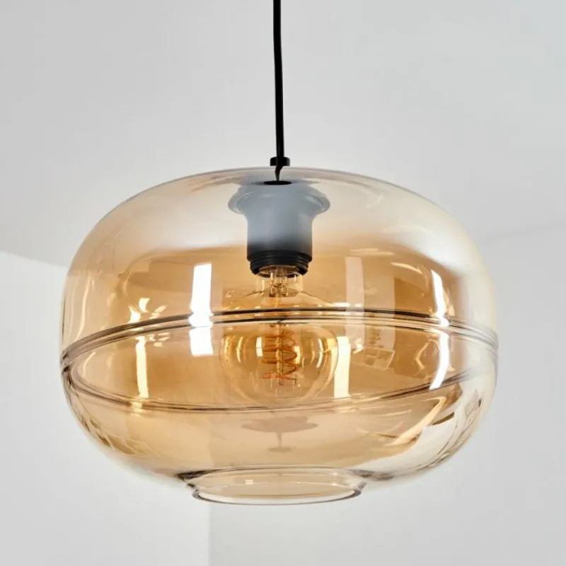 hofstein Suspension Collanco Noir, 1 lumière