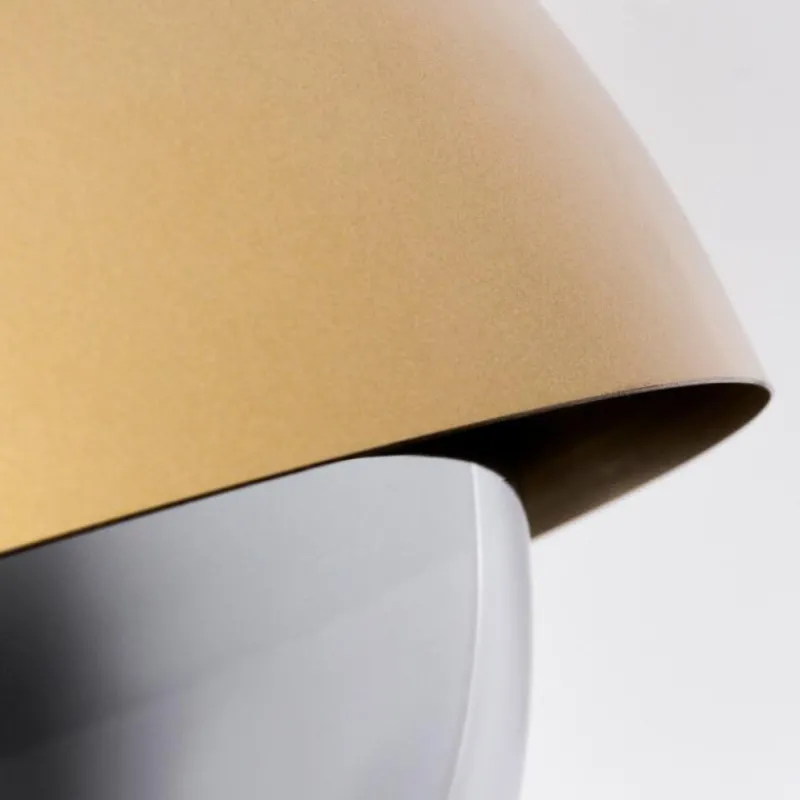 Lampes Dorées-hofstein Suspension Entrevinhas Or, Laiton, 1 lumière