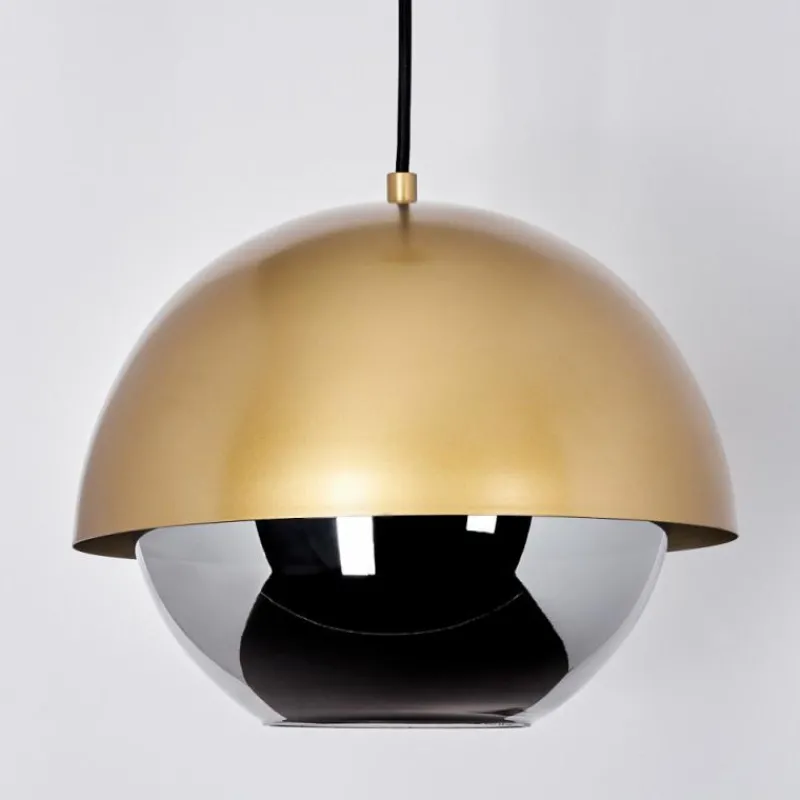 Lampes Dorées-hofstein Suspension Entrevinhas Or, Laiton, 1 lumière