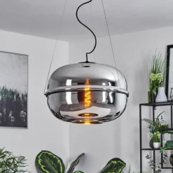 hofstein Suspension Feiro Noir, 1 lumière