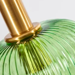 Suspension Verre Fumé-hofstein Suspension Goldenville Laiton, Noir, 8 lumières