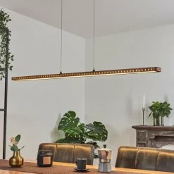 hofstein Suspension Guacacallo LED Noir, 1 lumière