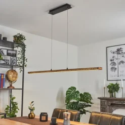 hofstein Suspension Guacacallo LED Noir, 1 lumière