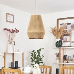 Luminaires Scandinaves-hofstein Suspension Henvic Noir, 1 lumière