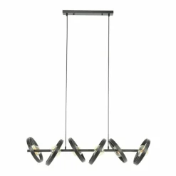 hofstein Suspension Hover Anthracite, 6 lumières* Suspensions